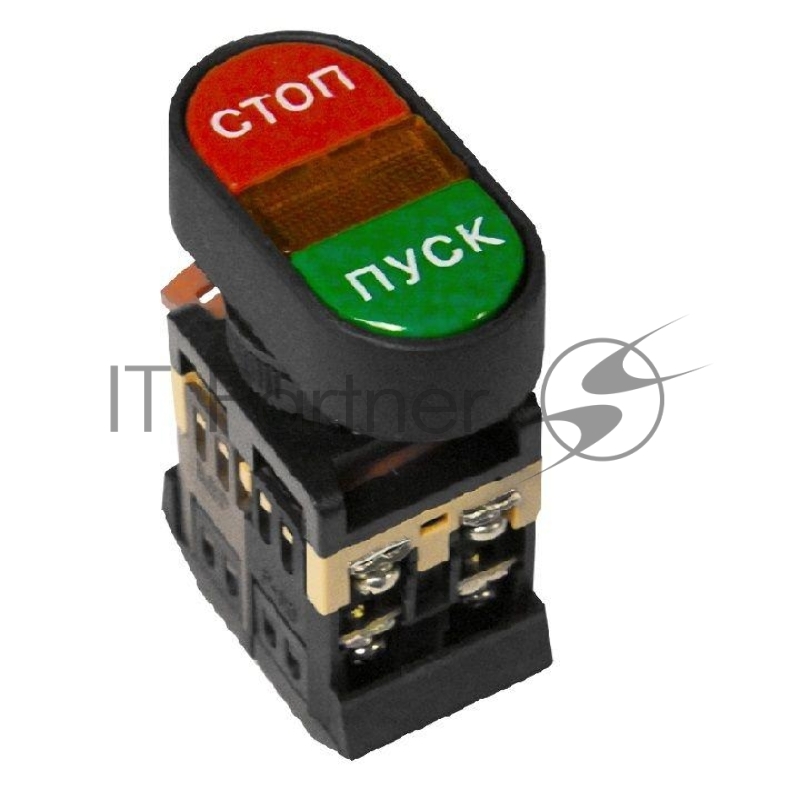 Кнопка АРВВ-22N "Пуск-стоп" овал. 220В NO+NC EKF pbn-apbb-o