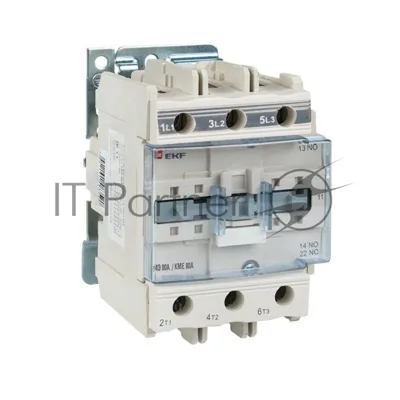 Контактор КМЭ 80А 220В NO+NC EKF ctr-s-80-220