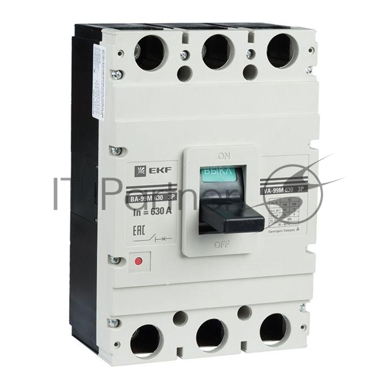 Выключатель автоматический 3п ВА-99М 630/630А 50кА Basic EKF mccb99-630-630m
