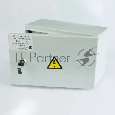 Ящик с понижающим трансформатором ЯТП 0.25 220/36В (3 авт. выкл.) IP54 Кострома ОС0000016261