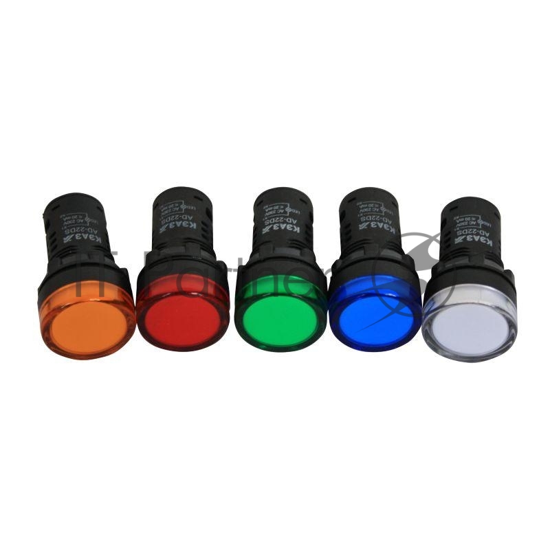 Лампа AD22DS(LED) матрица 22мм 230В зел. КЭАЗ 238693