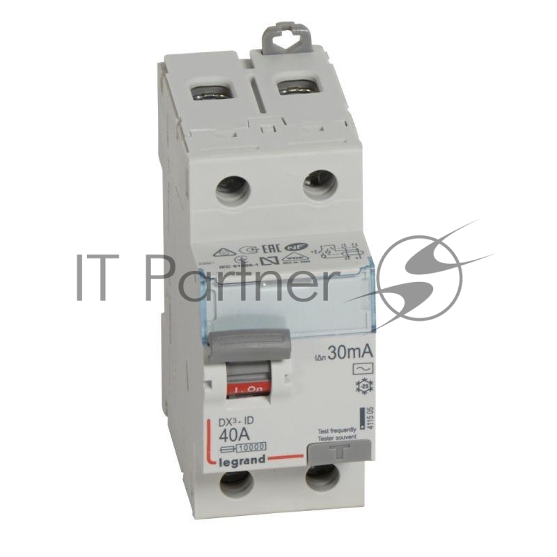 Выключатель дифференциального тока (УЗО) 2п 40А 30мА тип AC DX3 Leg 411505