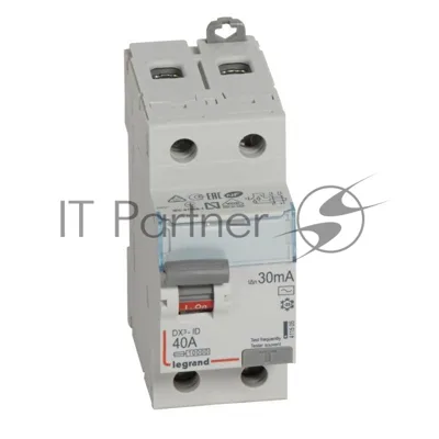 Выключатель дифференциального тока (УЗО) 2п 40А 30мА тип AC DX3 Leg 411505