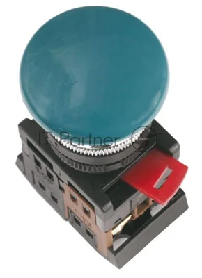 Кнопка AEA-22 "Грибок" зел. 1з+1р IEK BBG30-AEA-K06
