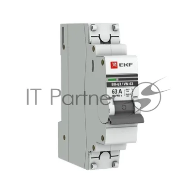 Выключатель нагрузки 1п 63А ВН-63 PROxima EKF SL63-1-63-pro