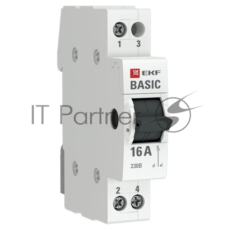 Переключатель трехпозиционный 1п 16А Basic EKF tps-1-16