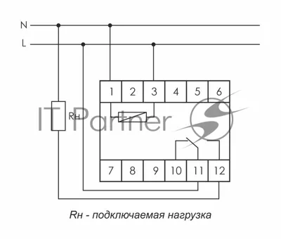 Реле времени PCR-513 (задержка вкл. 230В 8А 1перекл. IP20 монтаж на DIN-рейке) F&F EA02.001.003