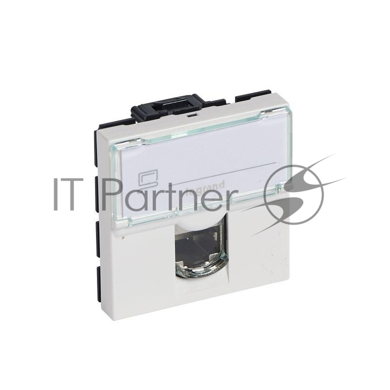 Механизм розетки информ. 1-м СП Mosaic New 2мод. RJ45 5E UTP Leg 78651/76554