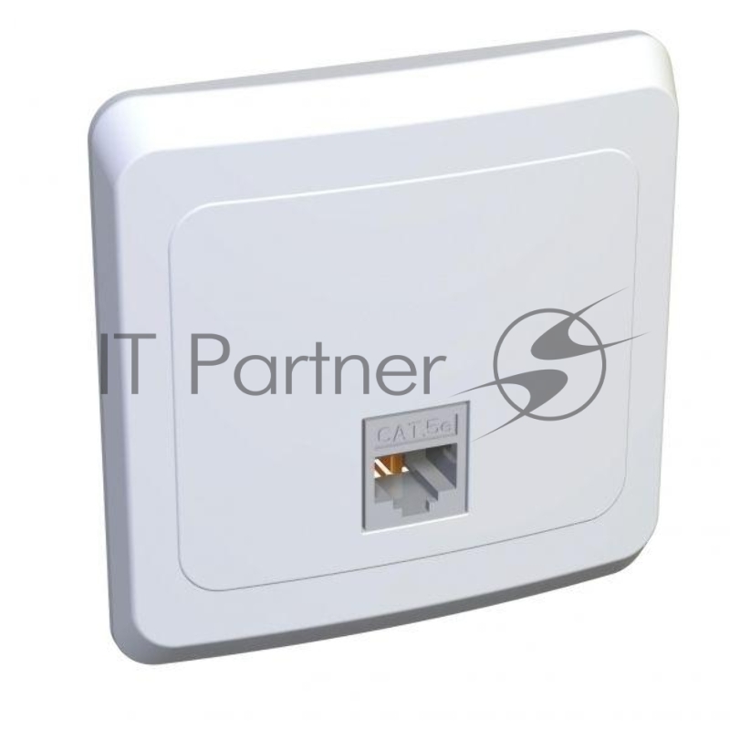Розетка компьютерная 1-м СП Этюд RJ45 бел. SchE KOMC-001B