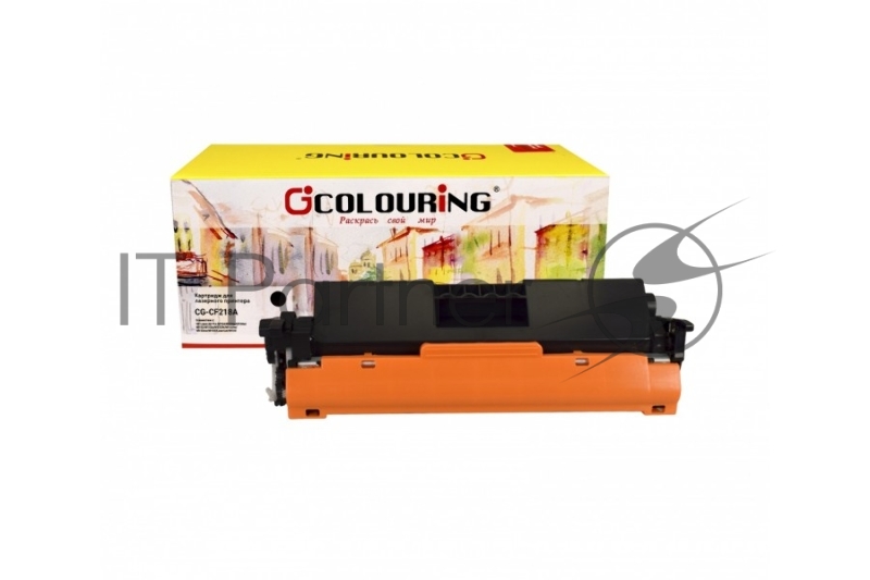 Картридж лазерный Colouring CG CG-CF218A (№18A) черный (1400 стр.) (с чипом) для HP LJ Pro M104a/M104w/M132a/M132fn/M132fw/M132nw