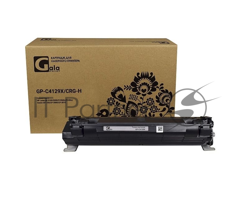 Картридж лазерный GalaPrint GP C4129X черный (10000 стр.) для HP LaserJet 5100/5000/5100dtn/5100tn/Canon LBP-62X/CRG-H