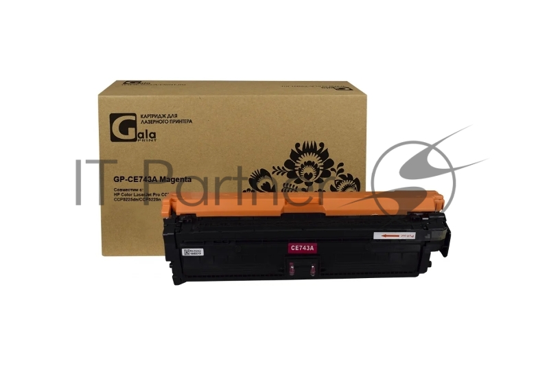 Картридж лазерный GalaPrint GP-CE743A Magenta (7300 стр) для HP Color LaserJet CP5225
