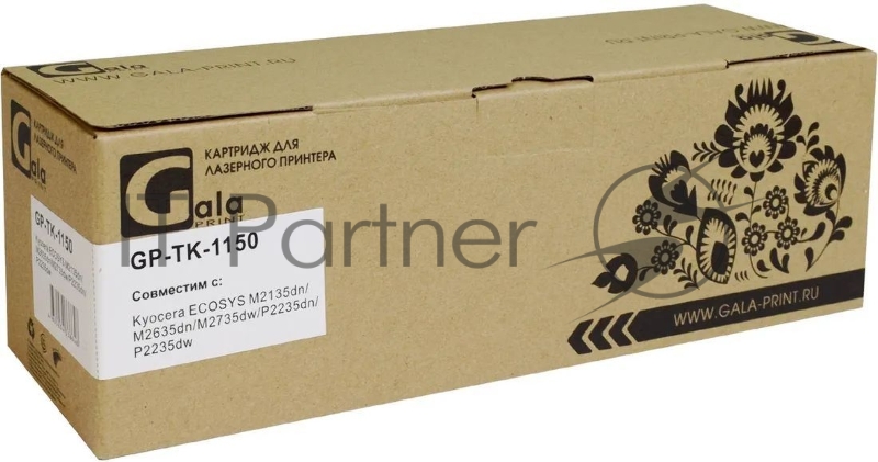 Картридж GalaPrint совместимый TK-1150 для Kyocera M2135dn/M2635dn/M2735dw/P2235dn/P2235dw 3000к GP