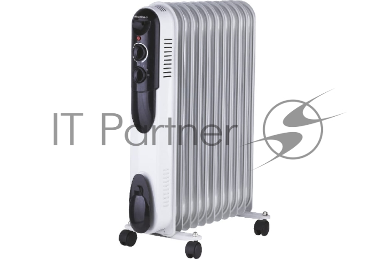 Обогреватель масляный Neoclima NC 9307 белый/черный, 1500 Вт, 15 м2, термостат 28742