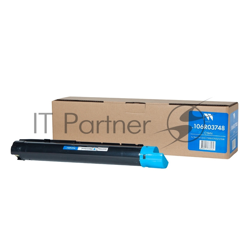 Картридж лазерный NVPrint совместимый NV-106R03748 Cyan для Xerox VersaLink C7020/C7025/C7030 (16500k)