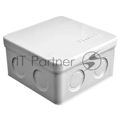 Коробка распределительная ОП 105х105х56 7 выходов без гермовводов IP54 крышка защелкивающаяся сер. Epplast 105032