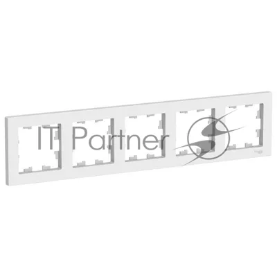 Рамка 5-м ATLAS DESIGN универс. бел. SchE ATN000105