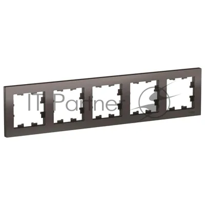Рамка 5-м ATLAS DESIGN универс. мокко SchE ATN000605