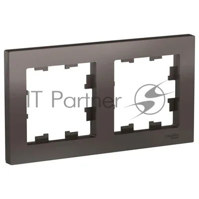 Рамка 2-м AtlasDesign универс. мокко SchE ATN000602