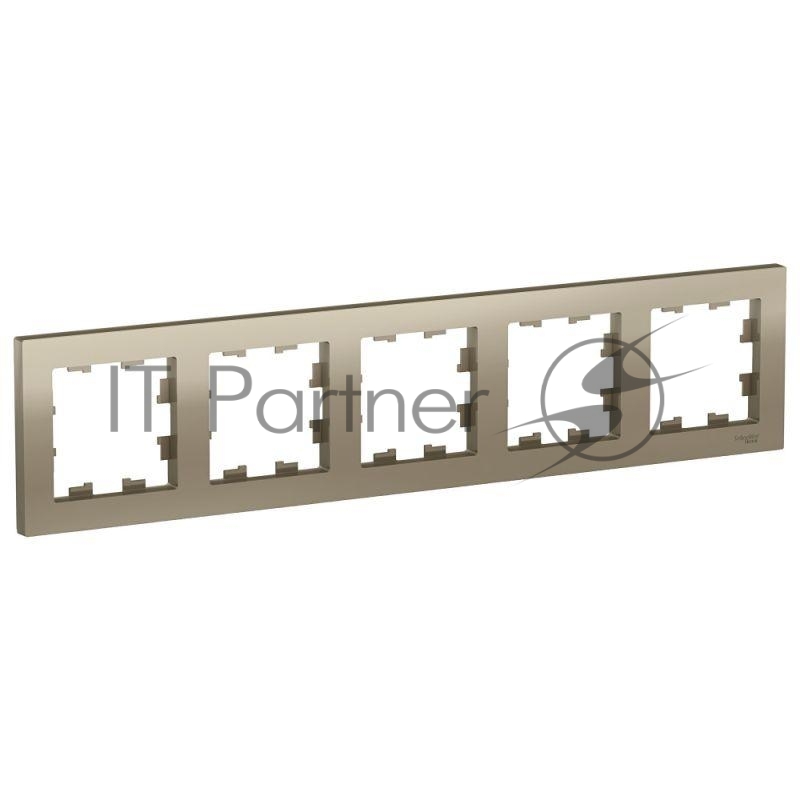 Рамка 5-м ATLAS DESIGN универс. шампань SchE ATN000505