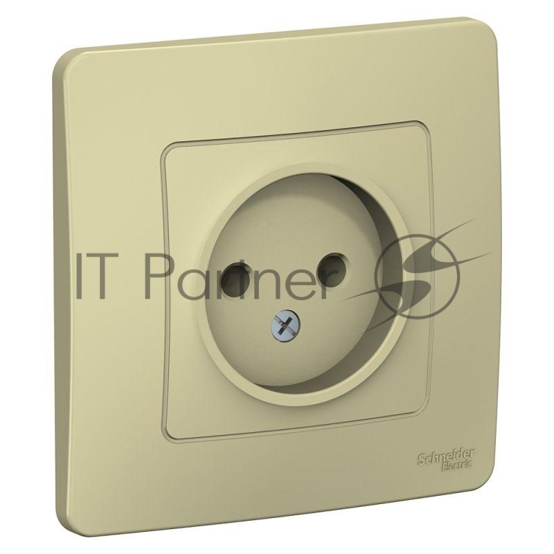 Розетка СП Blanca 16А 250В без шторок без заземл. беж. SchE BLNRS000017
