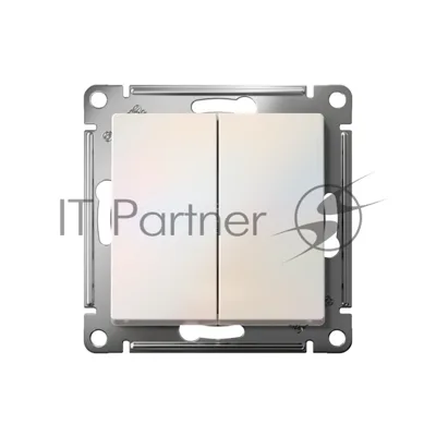 Механизм выключателя 2-кл. AtlasDesign (сх.5) 10АХ жемчуг SchE ATN000451