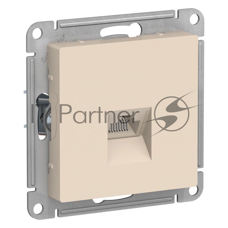 Механизм розетки компьютерной AtlasDesign RJ45 беж. SchE ATN000283