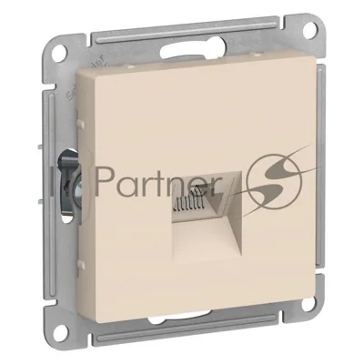 Механизм розетки компьютерной AtlasDesign RJ45 беж. SchE ATN000283