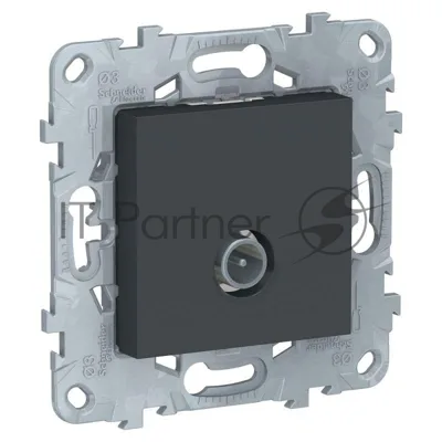 Механизм розетки TV UNICA NEW одиноч. антрацит SchE NU546254