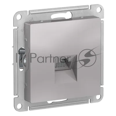 Механизм розетки компьютерной AtlasDesign RJ45 алюм. SchE ATN000383