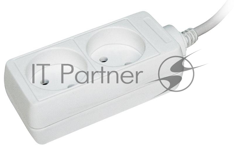 Удлинитель 2х3 м без заземл. 10А IP20 У2 2P 2х0.75 IEK WYP10-06-02-03-N