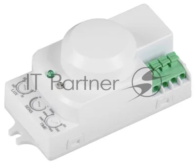 Детектор движения ДД-МВ 201 1200Вт 360град. 8М IP20 бел. IEK LDD11-201MB-1200-001