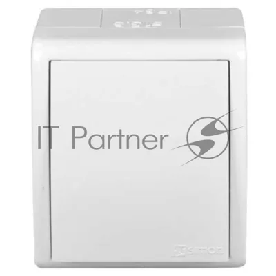 Выключатель 1-кл. ОП Simon15 10А IP54 белый Simon 1594101-030