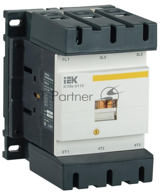 Контактор КТИе-5115 115А 230В/АС3 ИЭК KKTE50-115-230-10