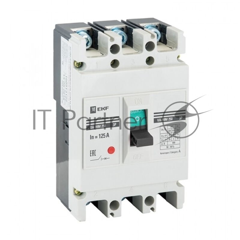 Выключатель автоматический EKF mccb99-100-125m 3п ВА-99М 100/125А 35кА PROxima