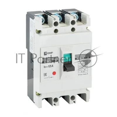 Выключатель автоматический EKF mccb99-100-125m 3п ВА-99М 100/125А 35кА PROxima