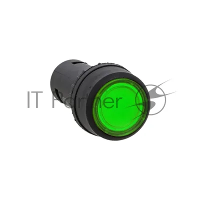 Кнопка SW2C-10D с подсветкой зел. NO EKF sw2c-md-g