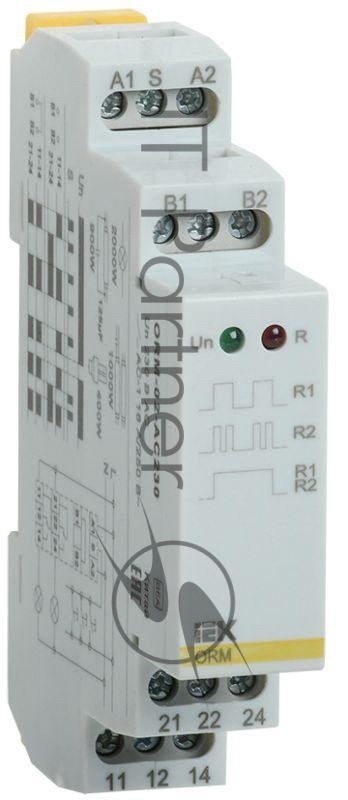 Реле импульсное ORM 2 конт. 230В AC IEK ORM-02-AC230