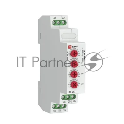 Реле времени RT-2C (2 регулир. порога вр. 2 исп. конт.) EKF rt-2c