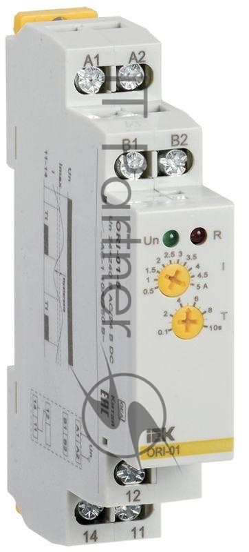 Реле тока ORI 0.5-5А 24-240В AC/24В DC IEK ORI-01-5