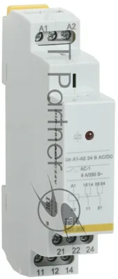 Реле промежуточное OIR 2 конт. (8А) 24В AC/DC IEK OIR-208-ACDC24V