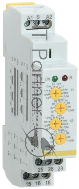 Реле циклическое ORT 2 конт. 12-240В AC/DC IEK ORT-S2-ACDC12-240V
