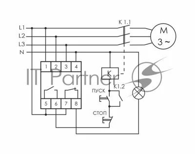 Реле контроля фаз CZF-BR (3х400/230+N 8А 1перекл. IP20 монтаж на DIN-рейке) F&F EA04.001.003