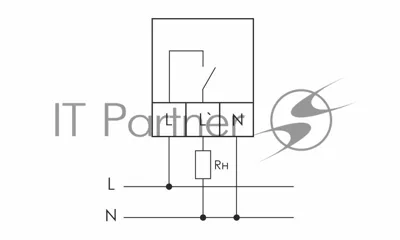Реле напряжения CP-721-1 (однофазное; цифровая индикация; напряжение питания 50-450В контакт 1NO 63А встроен. таймер регистрация аварий в памяти индикация текущего напряжения) (аналог УЗМ) F&F EA04.009.013