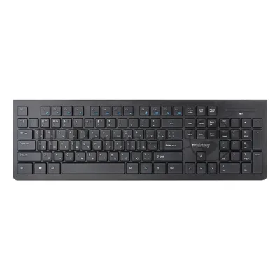 Клавиатура беспроводная мультимедийная Smartbuy 206 черная SBK-206AG-K