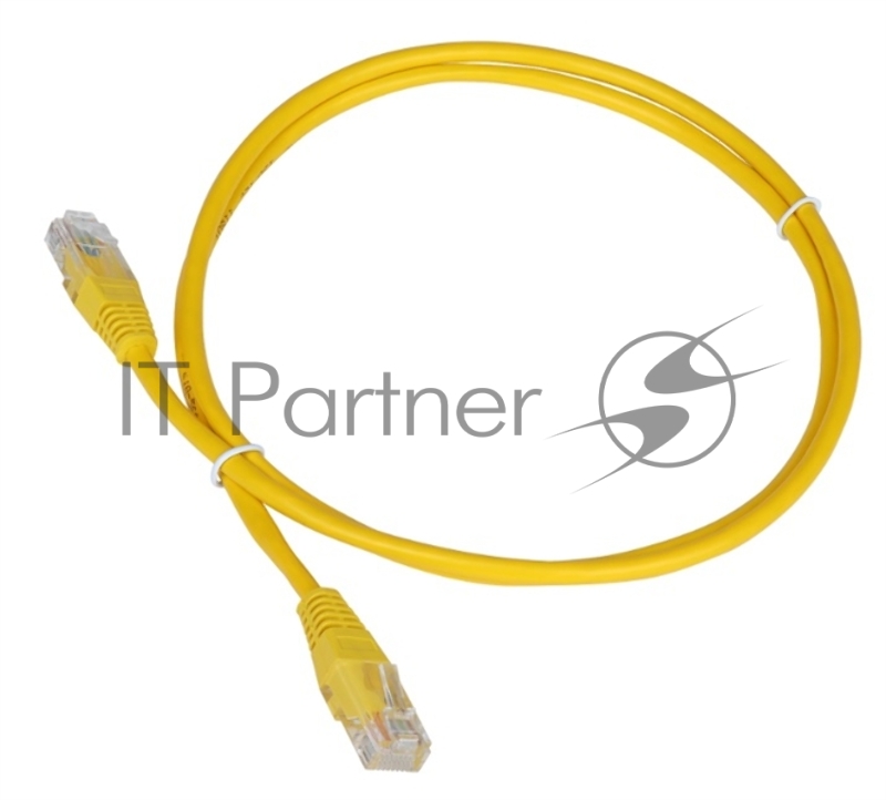 Патч-корд Lanmaster TWT UTP кат.5e, с заливными колпачками, 0.15 м, желтый