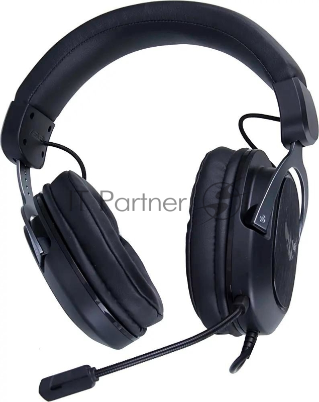 Гарнитура ASUS TUF Gaming H3 чёрный/серый, проводная, mini jack 3.5 мм, регулятор громкости, отключаемый микрофон