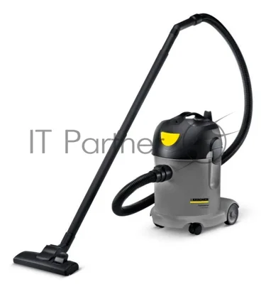 Пылесос Karcher T 14/1 Classic серый/желтый, 240/1600 Вт, уборка сухая, пылесборник мешок 14 л