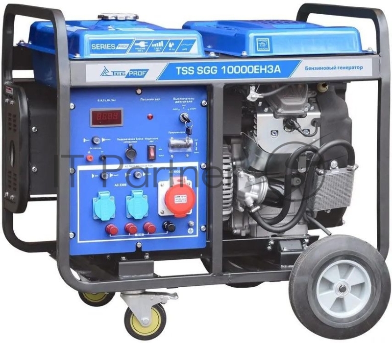 Электрогенератор бензиновый ТСС SGG 10000 EH3A, 11 кВт, 80дБ, 197 кг