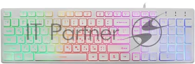 Клавиатура Oklick 550ML проводная, USB Type-A, белый